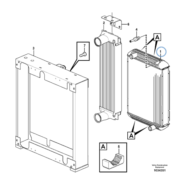 Vo132a Radiator RADIATOR
